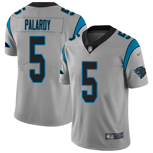 Carolina Panthers Limited Silver Men Michael Palardy Jersey NFL Football #5 Inverted Legend